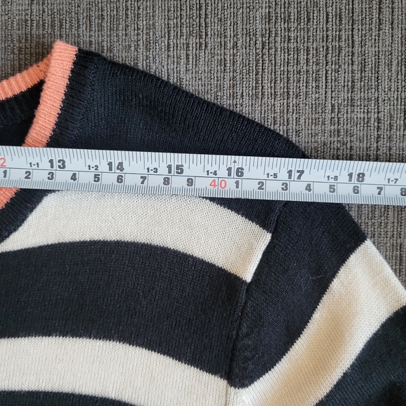 Lily Morgan Striped Sweater Size XL - Picture 5 of 7